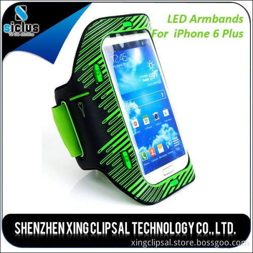 Best selling consumber products, customized soccer captainarmband, nylon LED glowing armbands